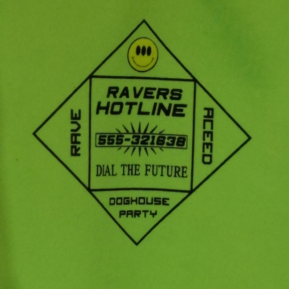 CYBERDOG Raver Hotline Hoodie - Picture 6 of 8